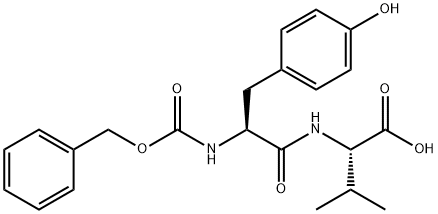 Z-TYR-VAL-OH Structural