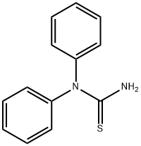 1,1-DIPHENYL-2-THIOUREA Structural