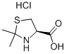 (R)-2,2-DIMETHYL 4-THIAZOLIDINECARBOXYLIC ACID HYDROCHLORIDE Structural