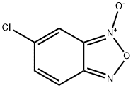 5-CHLORBENZOFURAZAN-3-OXIDE Structural