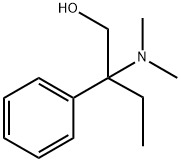 beta-(dimethylamino)-beta-ethylphenethyl alcohol Structural