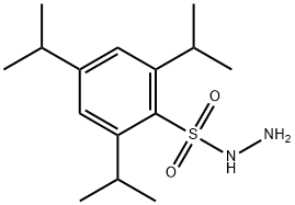 2,4,6-TRIISOPROPYLBENZENESULFONYL HYDRAZIDE Structural