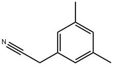 3,5-Dimethylphenylacetonitrile Structural