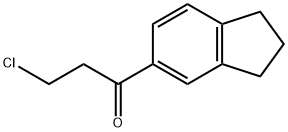 3-CHLORO-1-INDAN-5-YL-PROPAN-1-ONE