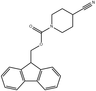 4-CYANO-1-N-FMOC-PIPERIDINE
 Structural