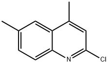 2-CHLORO-4,6-DIMETHYL-QUINOLINE Structural