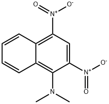 1-(Dimethylamino)-2,4-dinitronaphthalene Structural