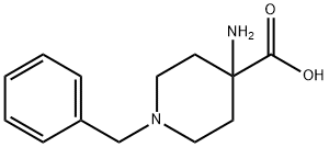 4-AMINO-1-BENZYL-PIPERIDINE-4-CARBOXYLIC ACID Structural