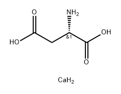 Calcium dihydrogen di-L-aspartate Structural