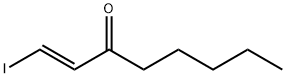 trans-1-Iodo-1-octen-3-one Structural