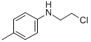 N-(2-CHLOROETHYL)-4-METHYLANILINE Structural