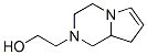 Pyrrolo[1,2-a]pyrazine-2(1H)-ethanol, hexahydro- (9CI) Structural