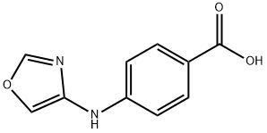 Benzoic acid, 4-(4-oxazolylamino)- (9CI) Structural