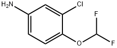 3-CHLORO-4-DIFLUOROMETHOXY-PHENYLAMINE