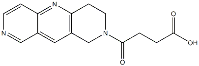 4-(3,4-DIHYDROPYRIDO[4,3-B]-1,6-NAPHTHYRIDIN-2(1H)-YL)-4-OXOBUTANOICACID
 Structural