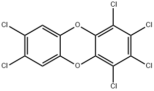 1,2,3,4,7,8-HEXACHLORODIBENZO-P-DIOXIN Structural