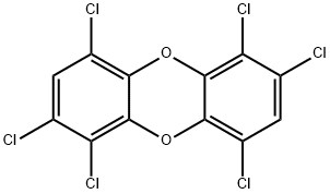 1,2,4,6,7,9/1,2,4,6,8,9-Hexachlorodibenzo-p-dioxin Structural