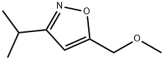 Isoxazole, 5-(methoxymethyl)-3-(1-methylethyl)- (9CI) Structural