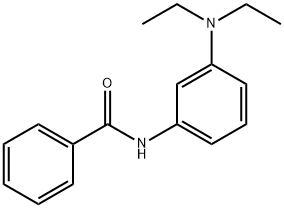 3-(N,N-Diethyl)aminobenzanilide Structural