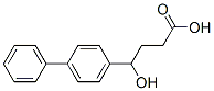 gamma-Hydroxy-(1,1'-biphenyl)-4-butanoic acid Structural