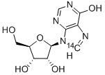 INOSINE-8-14C Structural