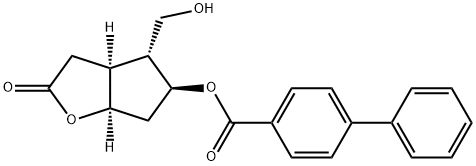 (+)-COREY LACTONE, 4-PHENYLBENZOATE ALCOHOL Structural