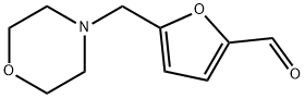 5-(morpholinomethyl)-2-furaldehyde Structural