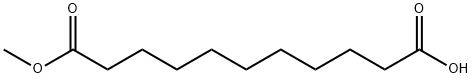 Methylhydrogenhendecanedioate Structural