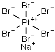 SODIUM HEXABROMOPLATINATE(IV) Structural