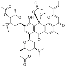 Acetylkidamycin Structural