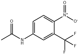 4'-NITRO-3'-(TRIFLUOROMETHYL)ACETANILIDE Structural