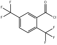 2,5-Bis(trifluoromethyl)benzoyl chloride Structural