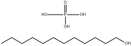 Phosphoric acid, dodecyl ester, potassium salt Structural Picture