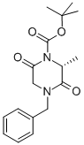 1-BENZYL-3(R)-METHYL-4-TERT-BUTOXY-CARBONYL-PIPERAZINE-2,5-DIONE