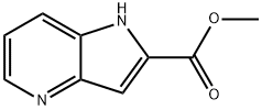 METHYL 1H-PYRROLO[3,2-B]PYRIDINE-2-CARBOXYLATE Structural