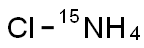 AMMONIUM CHLORIDE-15N Structural