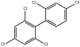 2,2',4,4',6-PENTACHLOROBIPHENYL Structural