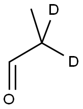 PROPIONALDEHYDE-2,2-D2 Structural