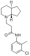 1H-1-Pyrindine-1-propanamide, N-(3-chloro-2-methylphenyl)octahydro-, t rans-