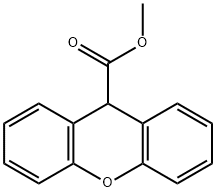 METHYL 9H-XANTHENE-9-CARBOXYLATE Structural