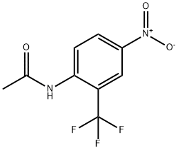 4-NITRO-2-(TRIFLUOROMETHYL)ACETANILIDE Structural