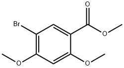 2,4-Dimethoxy-5-bromobenzoic acid methyl ester Structural