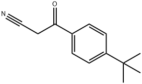 3-(4-TERT-BUTYLPHENYL)-3-OXOPROPANENITRILE Structural