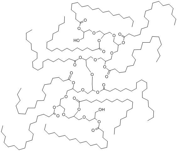 DECAGLYCEROL DECASTEARATE Structural