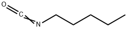 Pentyl isocyanate Structural