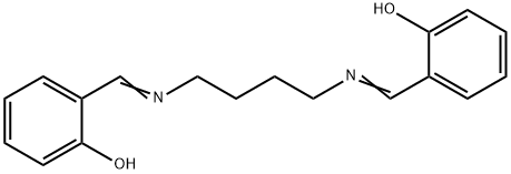 N,N'-BIS(SALICYLIDENE)-1,4-BUTANEDIAMINE Structural