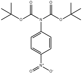 N,N-DI-BOC-4-NITROANILINE Structural