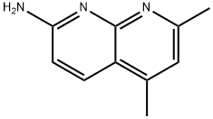 5,7-DIMETHYL[1,8]NAPHTHYRIDIN-2-AMINE Structural