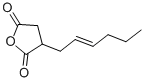 HEX-2-ENYLSUCCINIC ANHYDRIDE Structural