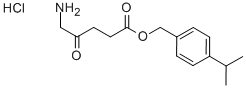 4-ISOPROPYL BENZYL 5-AMINOLEVULINATE HYDROCHLORIDE Structural